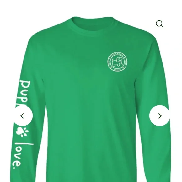 Puppie Love Grinch long sleeve adult - Picture 2 of 2